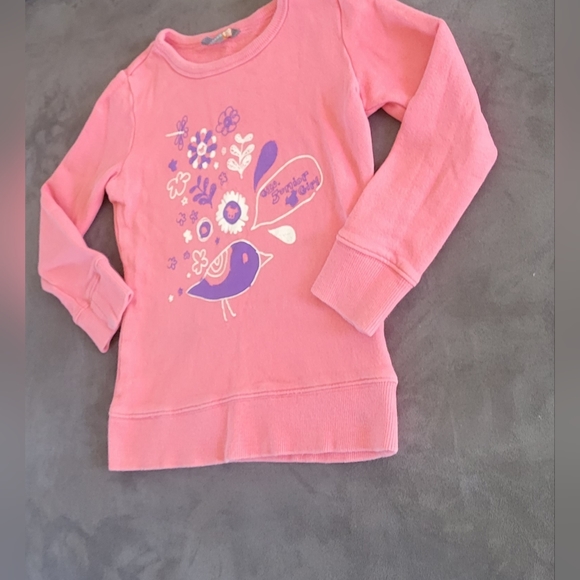 Girls 6T 7T Giordano Juniors Pink Sweatshirt - Picture 2 of 6